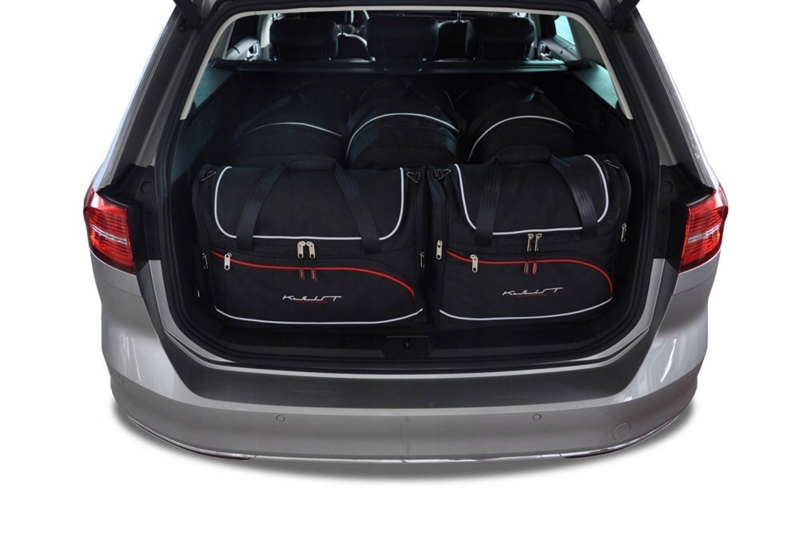 J&j Automotive Sada 5ks cestovných tašiek Aero pro Vw Passat Variant 2014+