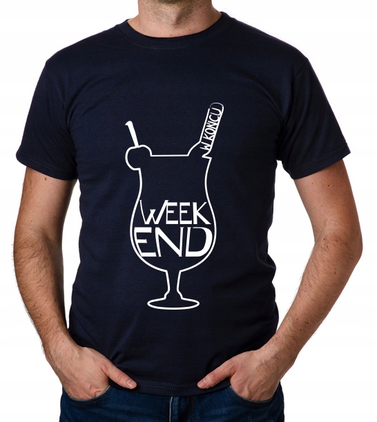 

koszulka W Końcu Weekend prezent