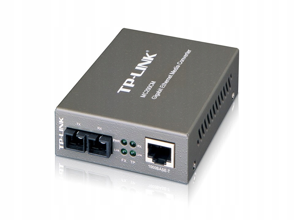 TP-Link MC200CM Konvertor 1000 mbps Ethernet/Optika (multi-mode)