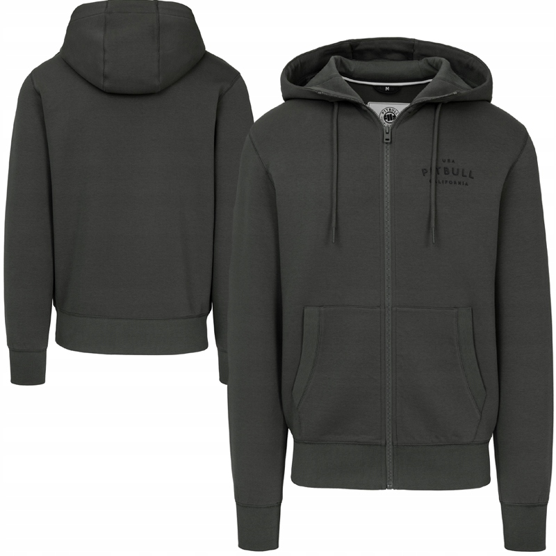 Pitbull pánská mikina Sampson Zip velikost M