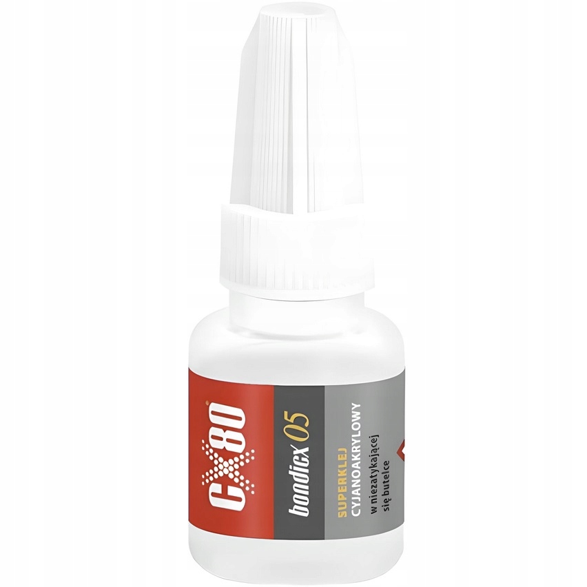 CX-80 Uniwersalny Klej Cyjanoakrylowy Do Wielu Powierzchni Bondicx 05 5G