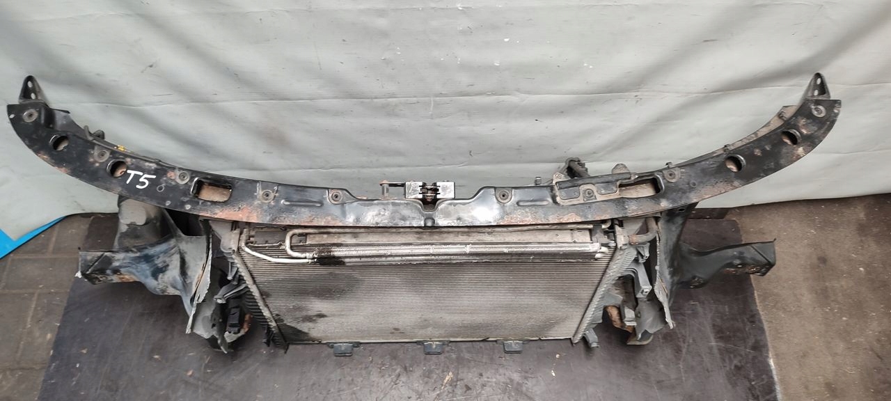 support panel for radiators pillar iron VW T5 1,9 TDI