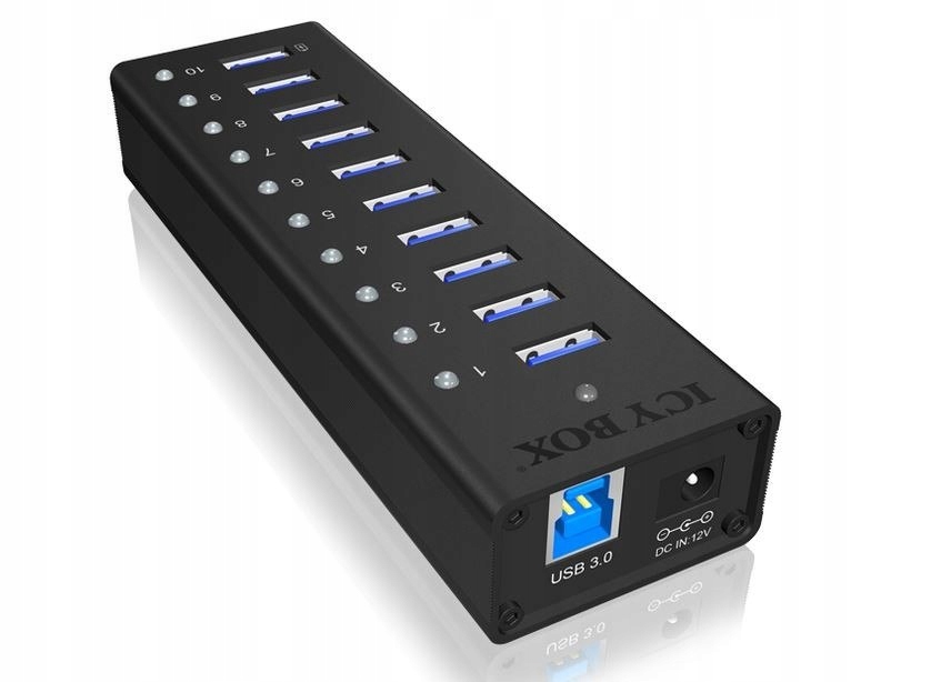 IB-AC6110 Aktivní 10-portový hub