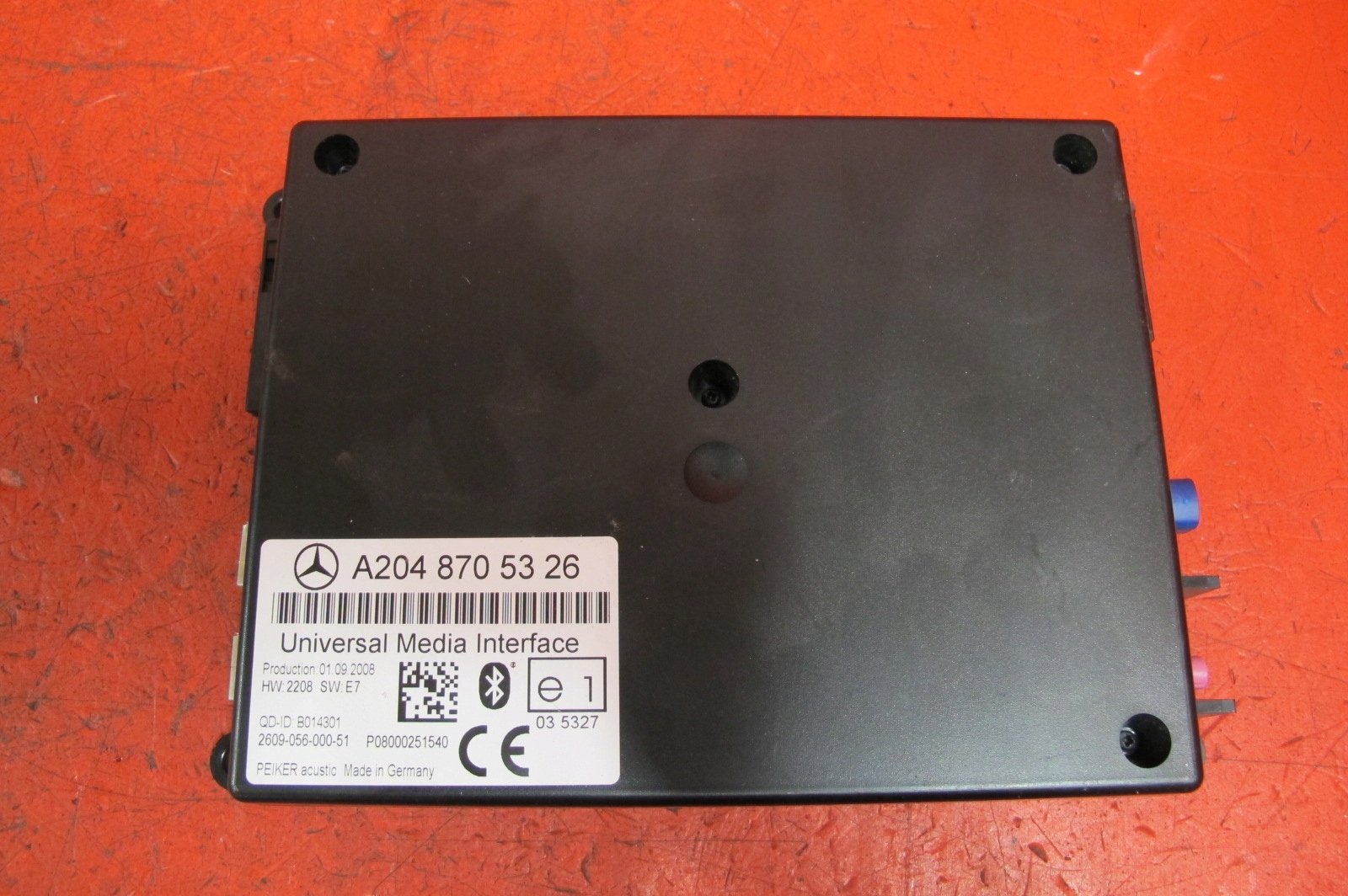 MERCEDES C-class W204 204 204K module control unit BLUETOOTH A2048705326