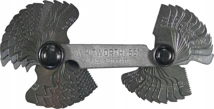 SZABLON DO GWINTÓW 52 WZORCE METRYCZNE I DCN