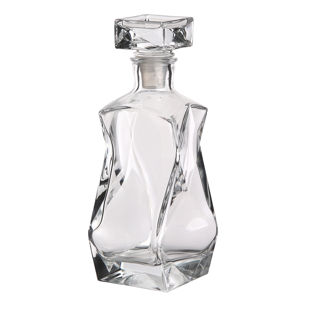 

Karafka Szklana do wina i nalewek z korkiem 375 ml