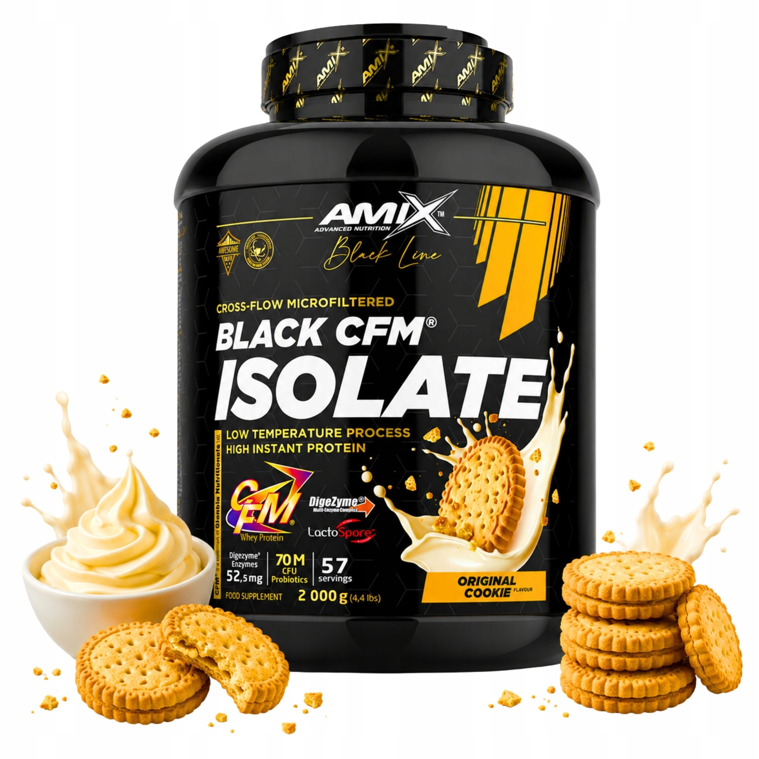 Whey Protein Isolate Wpi Protein Sušenka Protein Izolát bez laktózy