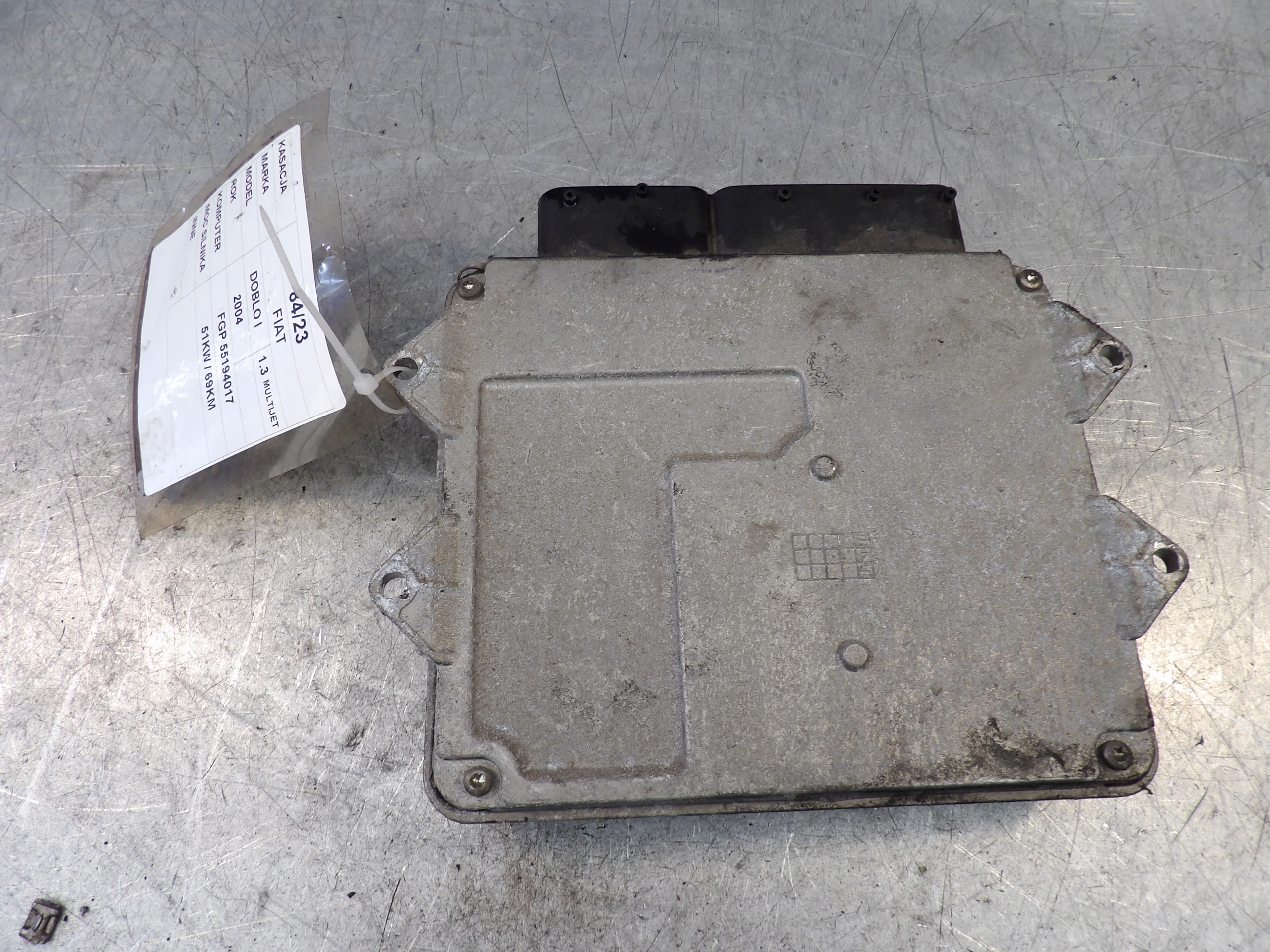 computer, control unit Fiat Doblo and 1,3MJet 55194017