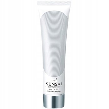 Sensai Silky Purifying Step Two Mud Soap Wash & Mask Mýdlo na obličej a pleťová maska