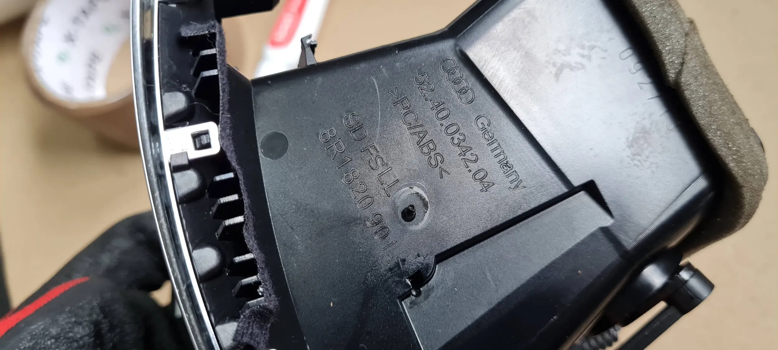SQ5 8R Q5 LIFT grid air conditioning devices left left front 8R1820901J