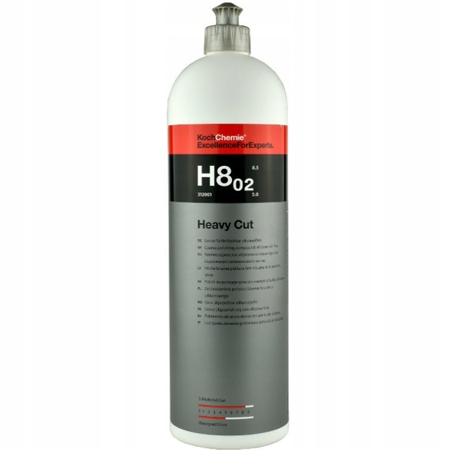 Koch Chemie H8. 02 Heavy Cut-полірувальна паста 1л