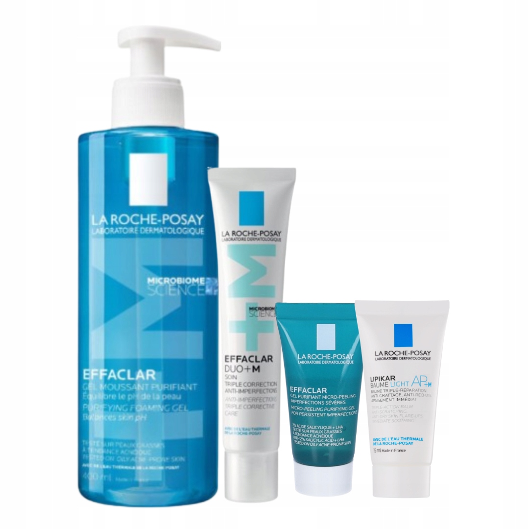 La Roche-Posay Żel do mycia twarzy 400ml Krem przeciw trądzikowi Effaclar