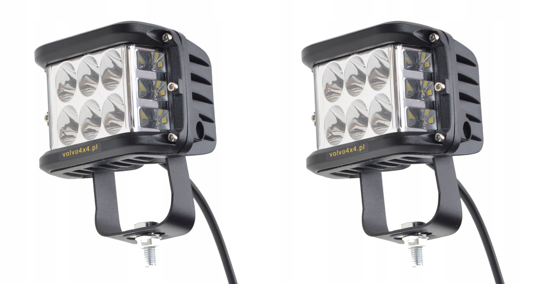 2x 36W-4151 - ПРОЖЕКТОРЫ СВЕТОДИОДНЫЕ РАБОЧИЕ ЛАМПЫ 32W ПЕРЕДНИЕ СТОРОНЫ 12/24V