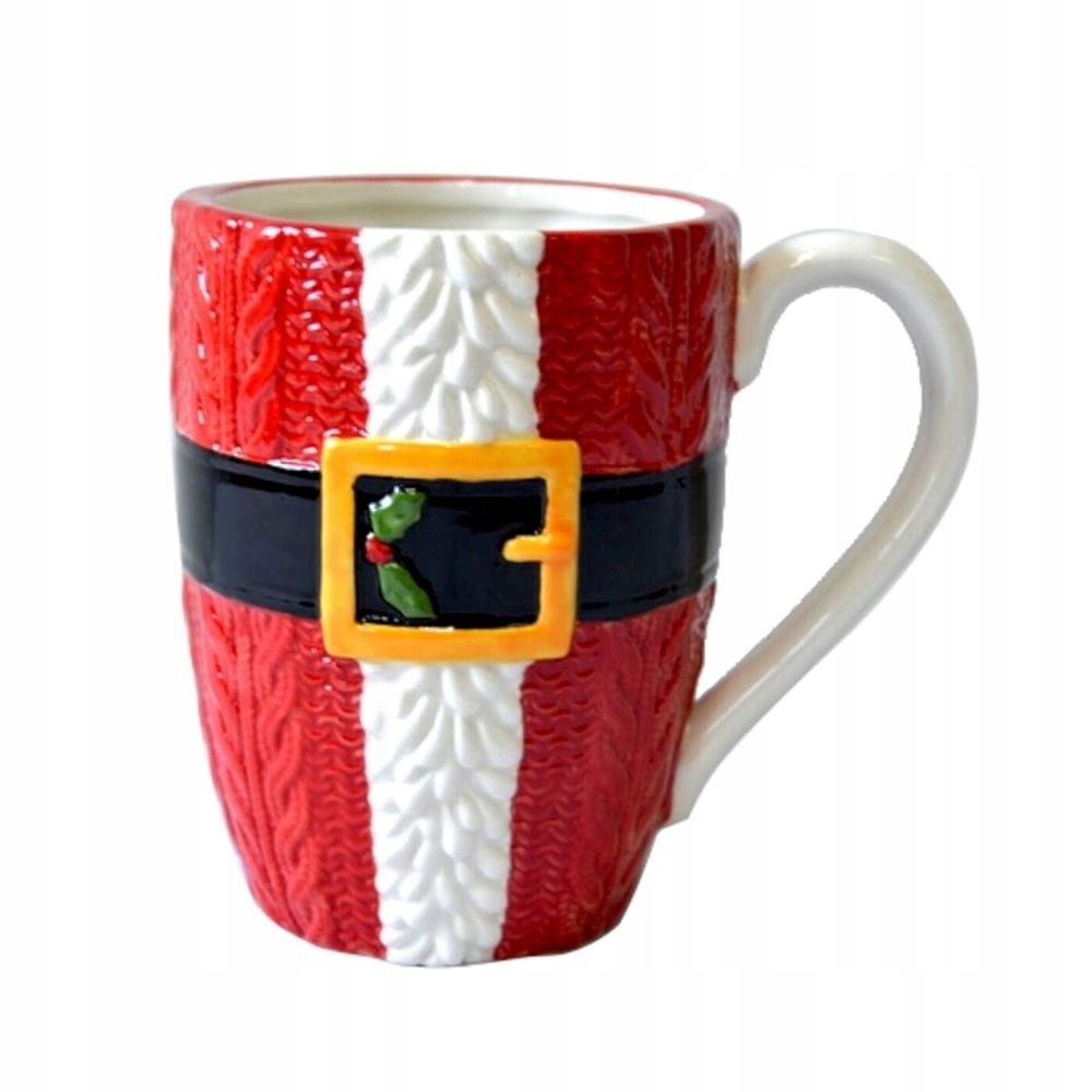 

Kubek świąteczny duży bożonarodzeniowy Pasek 470 m