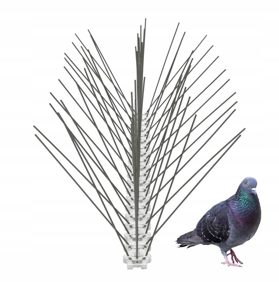 KOLCE NA PTAKI GOŁĘBIE GĘSTE ODSTRASZAJĄCE 50 KOLCÓW 50 CM
