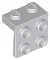 

Lego 44728 płytka łamana 2x2 j. szary Lbg 10 szt N