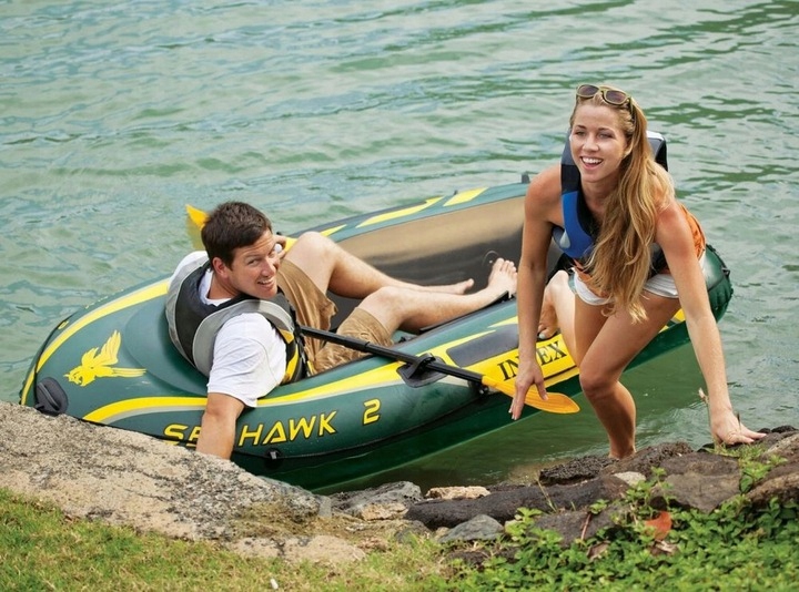 DMUCHANY PONTON SEAHAWK 2 os 7w1 INTEX 68347 Marka Intex