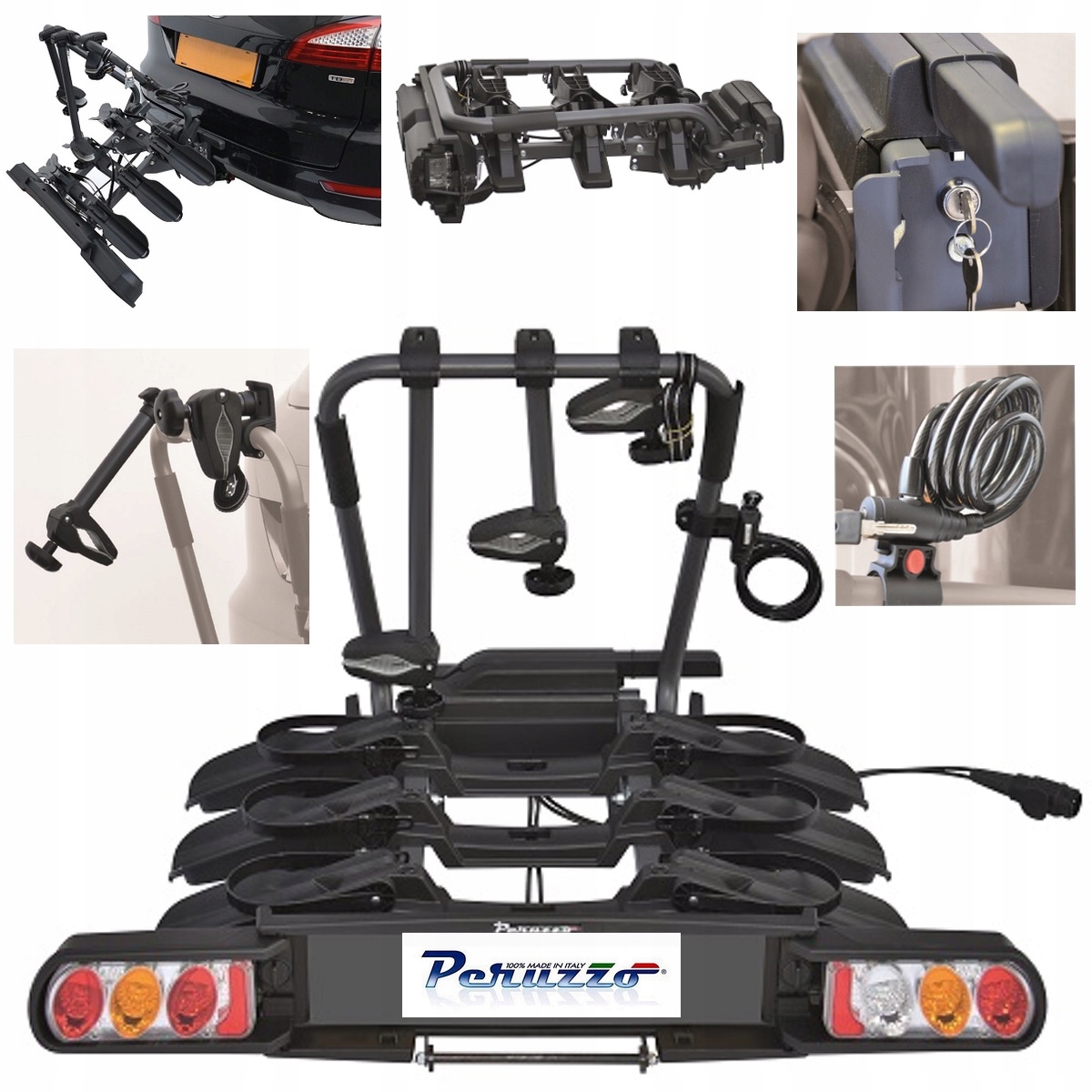 ДЕРЖАТЕЛЬ ДЛЯ ВЕЛОСИПЕДА PERUZZO COMO 3