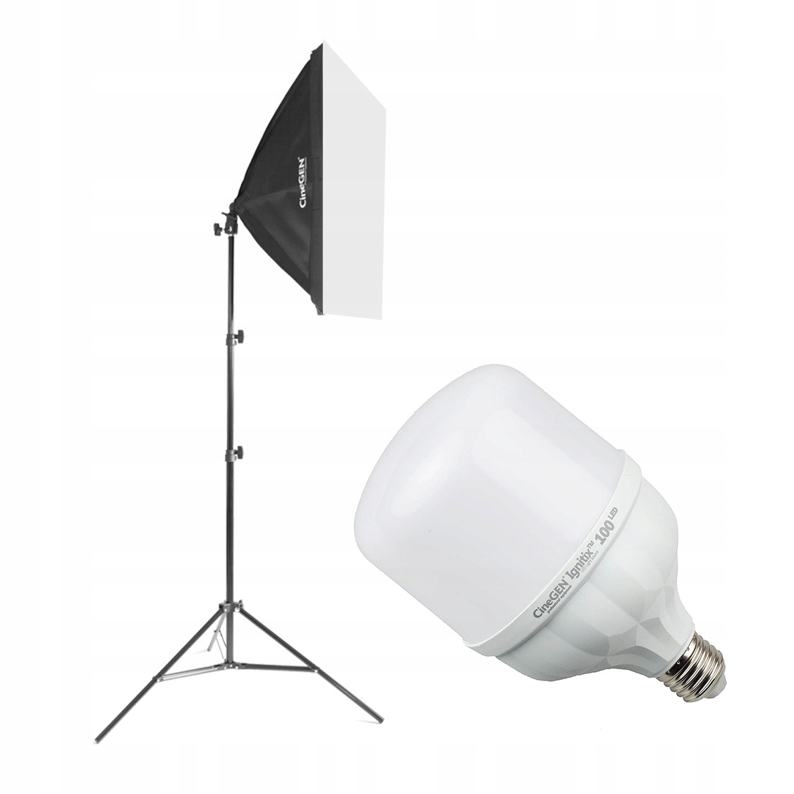 

ReLed Zestaw Oświetleniowy Led z Softboxem 50x70