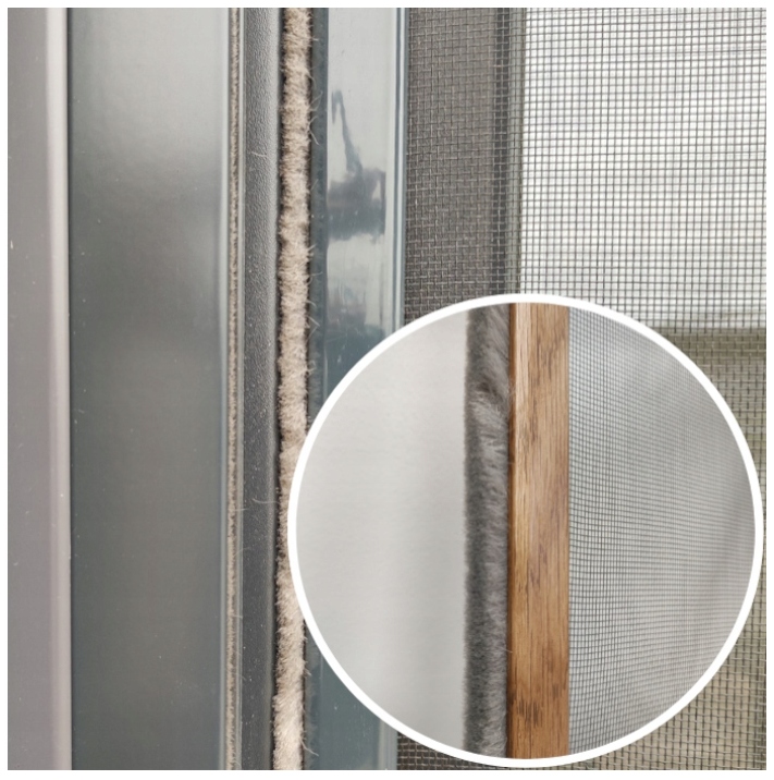 MOSKITIERA RAMKOWA ALUMINIOWA – NA WYMIAR – KOLORY Kolor biały