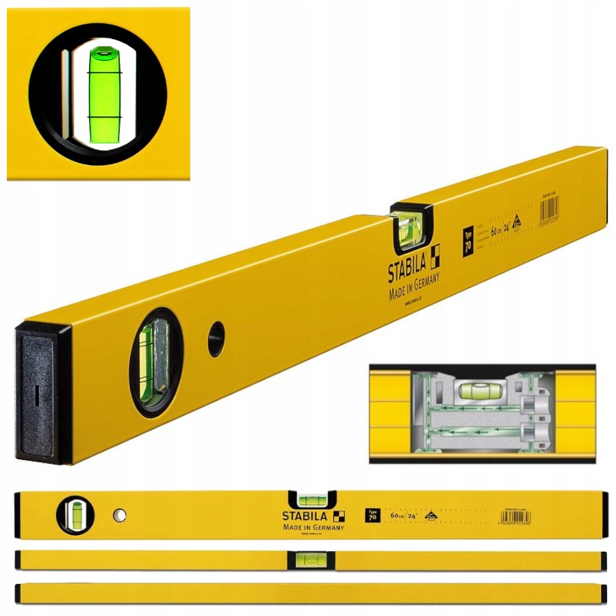 

Stabila Poziomica poziomnica 60 cm libella Type 70