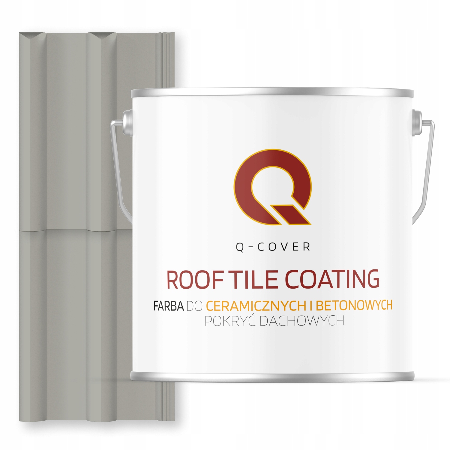 Farba Na Keramické Betónové Strechy Šedá Achátová Ral 7038 5 L Polomatná