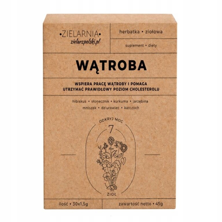 Herbatka WĄTROBA Zielarz Polski 30x1,5g