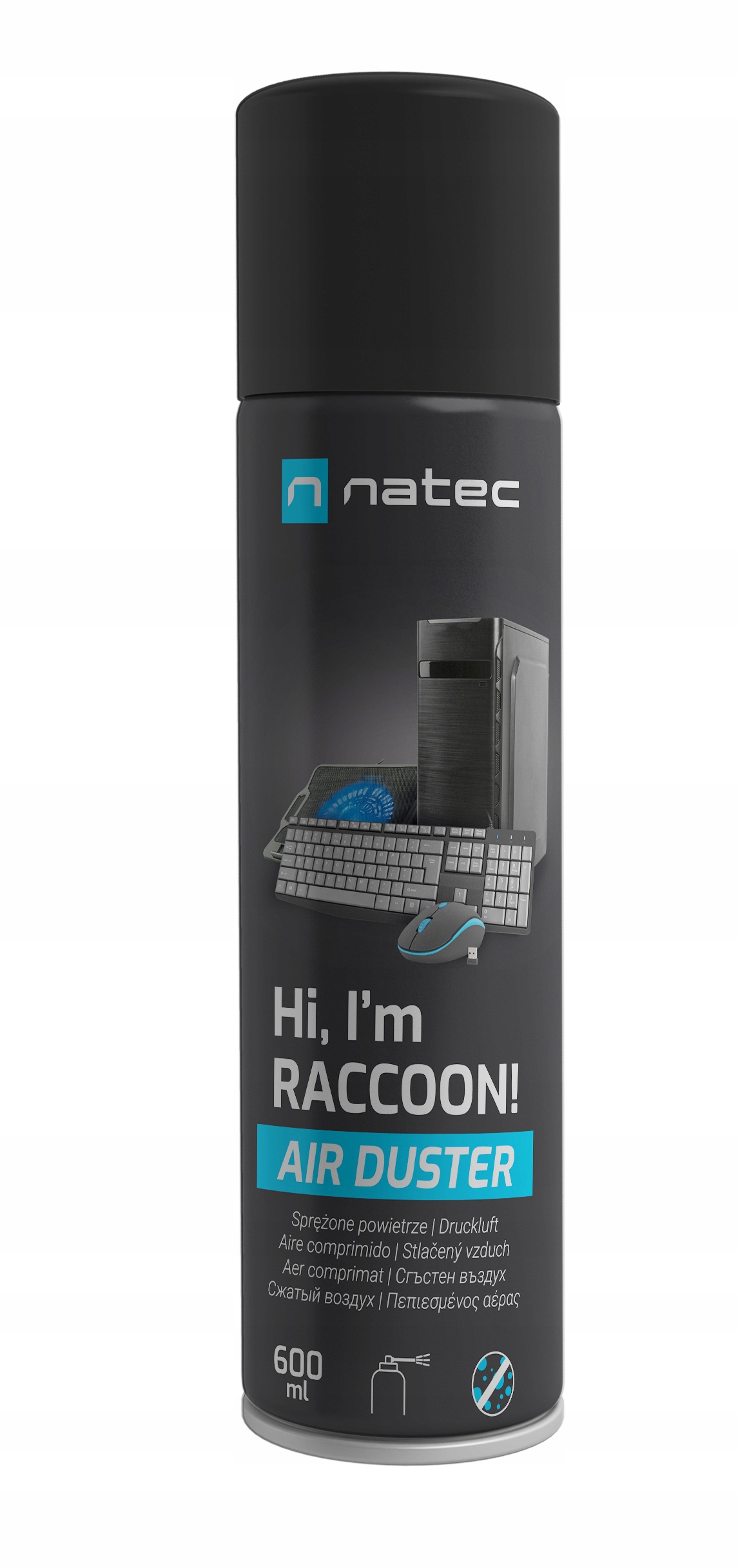 

Sprężone Powietrze Natec Raccoon Air 600 ML