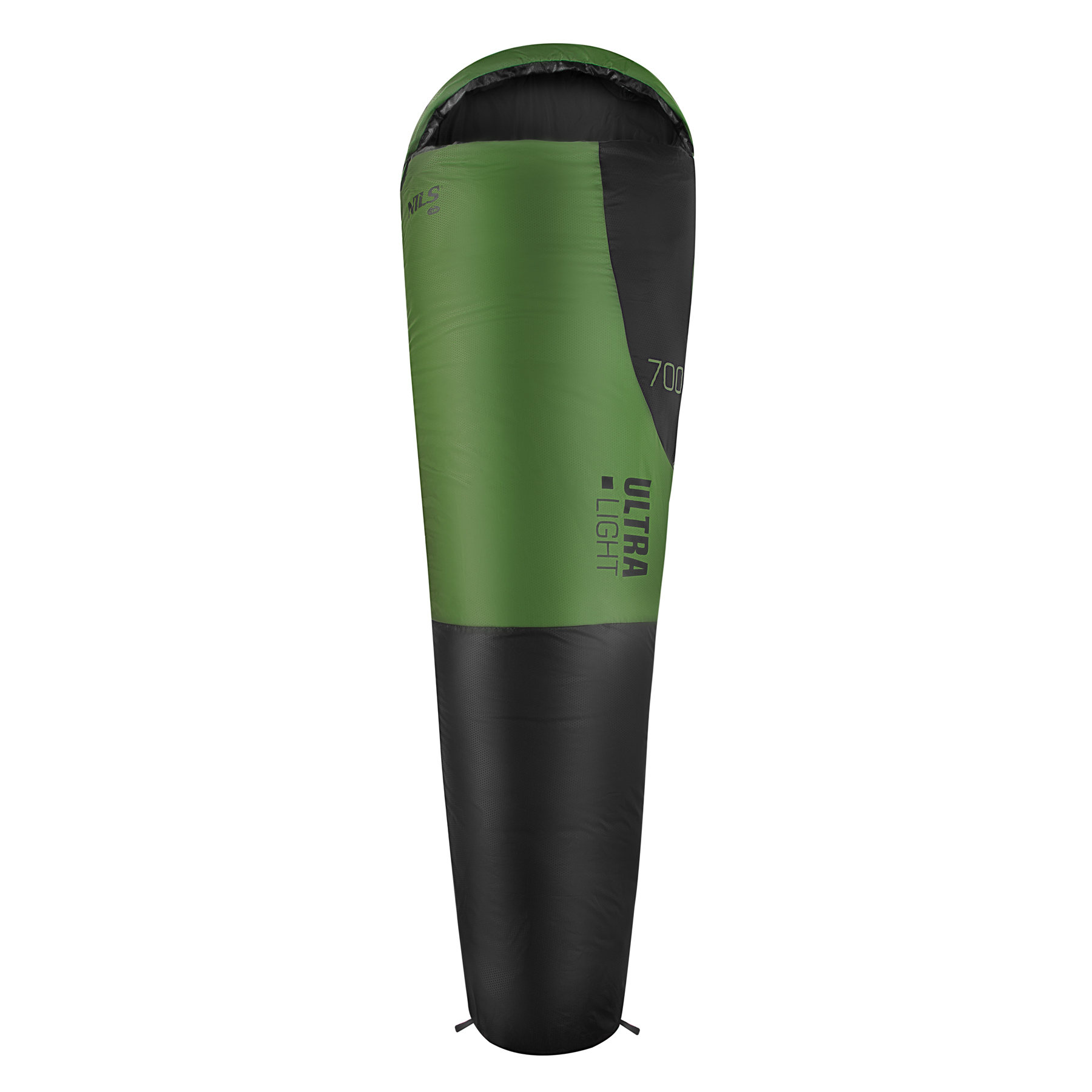 Turistický spací pytel Ultralehký 75x215 cm Nils Camp NC1705 Černo-zelený