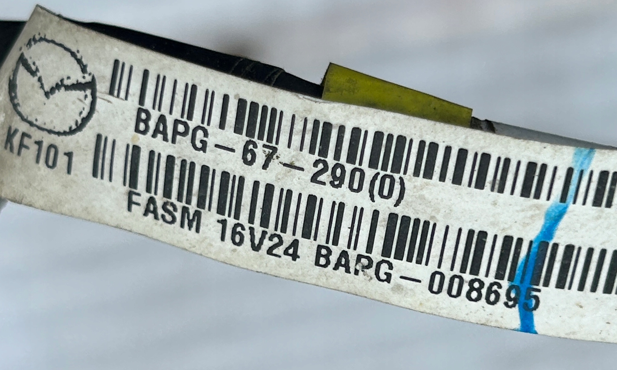 bundle PDC ZDERAKA rear part MAZDA 3 BM LIFT BN HB BAPG-67-290