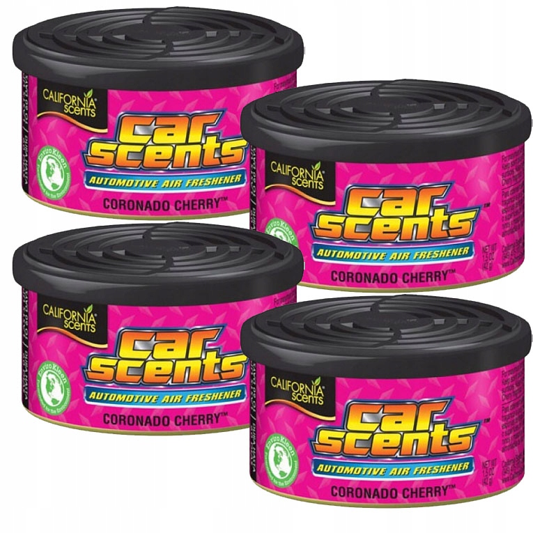 

California Car Scents Zapach Coronado Cherry x4