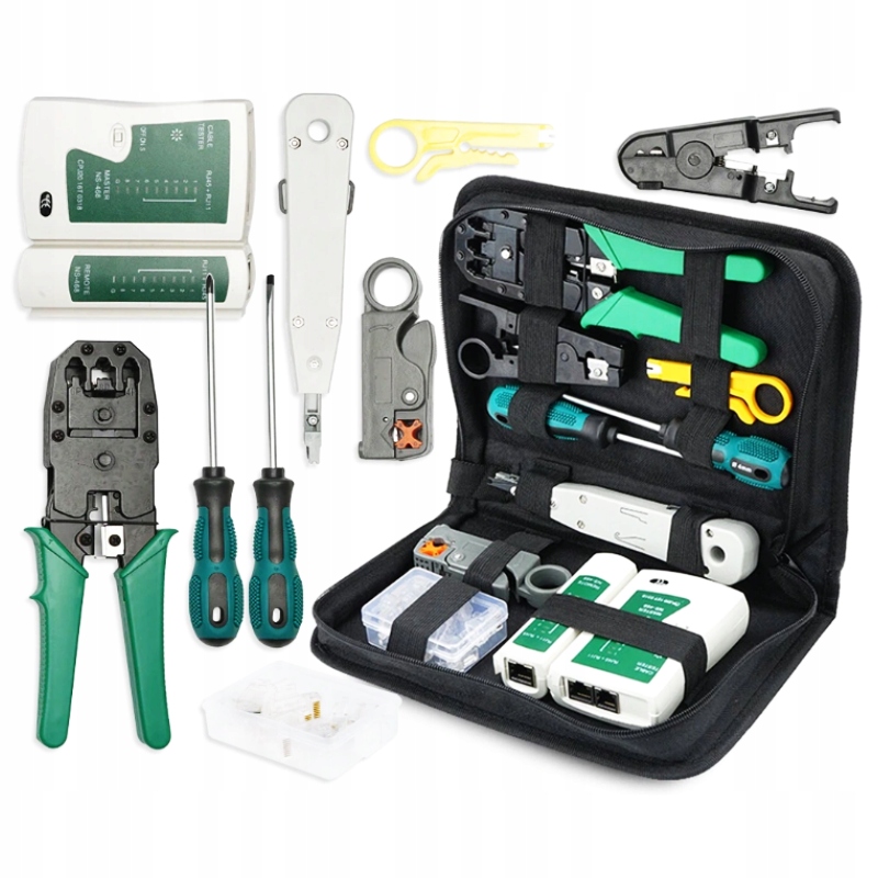 КАБЕЛЬНИЙ ТЕСТЕР ІНСТРУМЕНТИ ЗНІМАЧ ОБТИСКНИЙ ІНСТРУМЕНТ RJ45