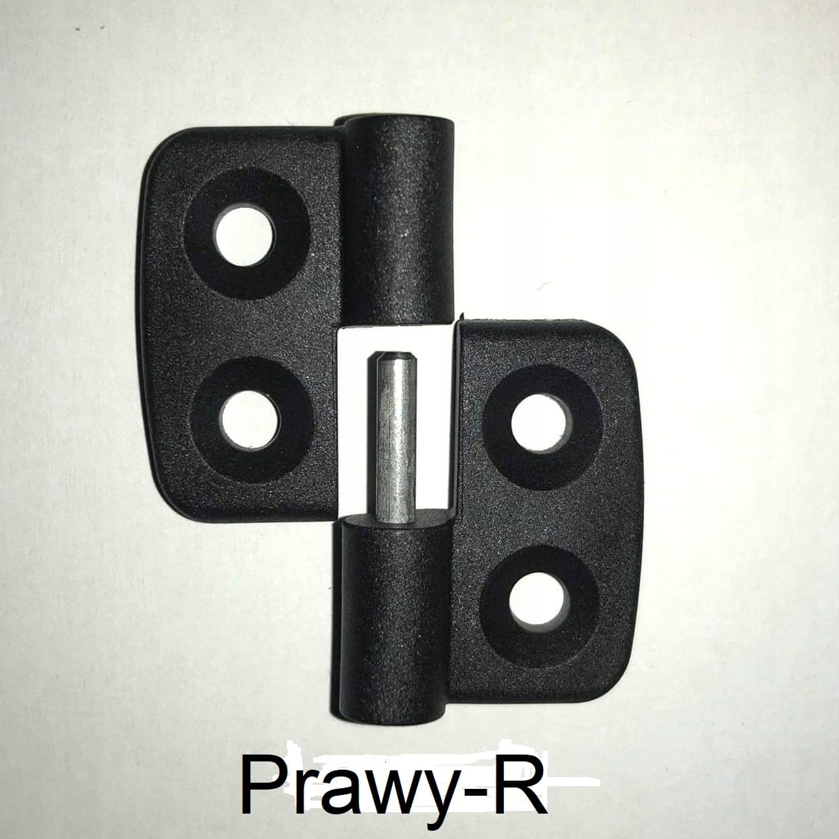 

Zawias plastikowy 20x20 z rdzeniem stalowym prawy
