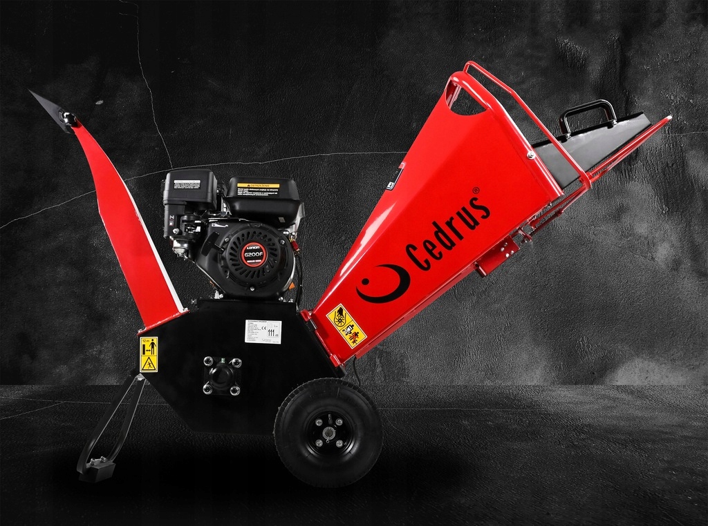 SOLIDNY ROZDRABNIACZ DO GAŁĘZI CEDRUS RB02 SPALINOWY RĘBAK DUŻA MOC PRO XXL Marka Cedrus