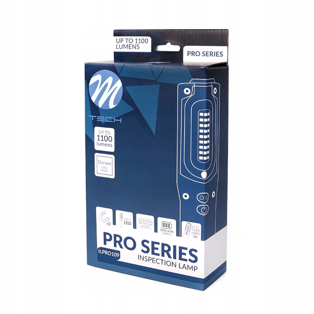 LAMPA INSPEKCYJNA LED OSRAM PROFESJONALNA 1100 LM Weight with packaging 1 kg