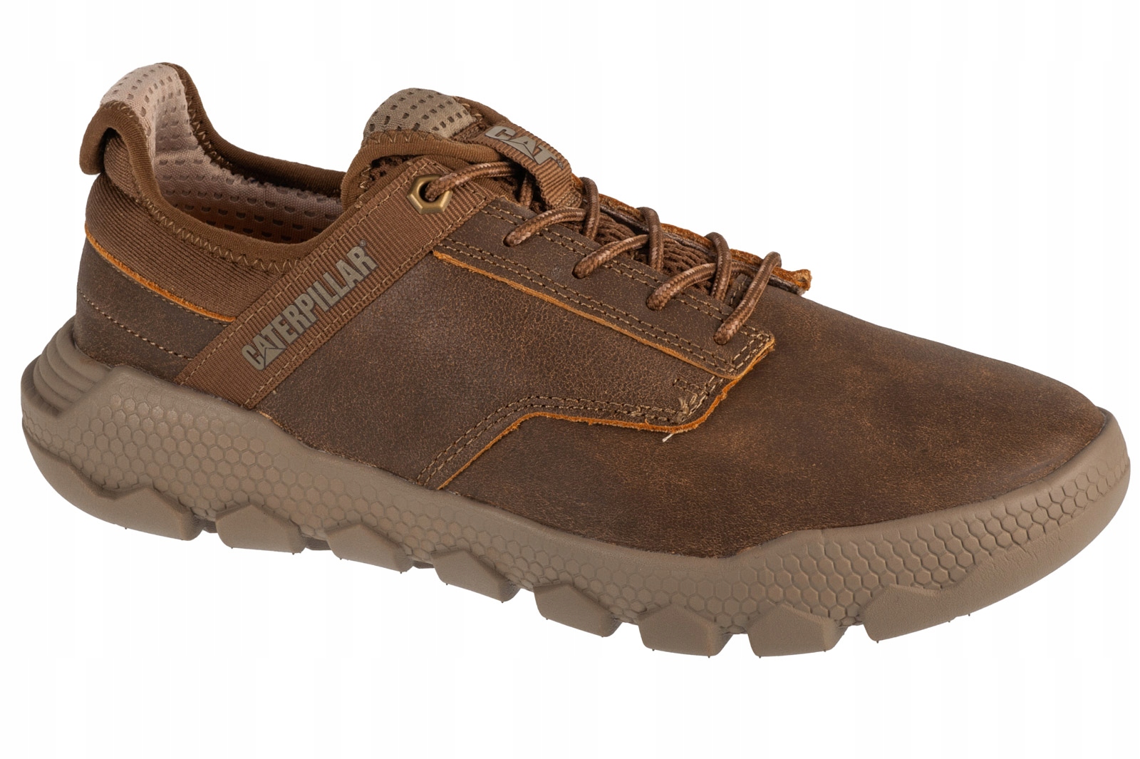 Caterpillar Hex Lite Leather (42) Pánské kožené tenisky Hnědá