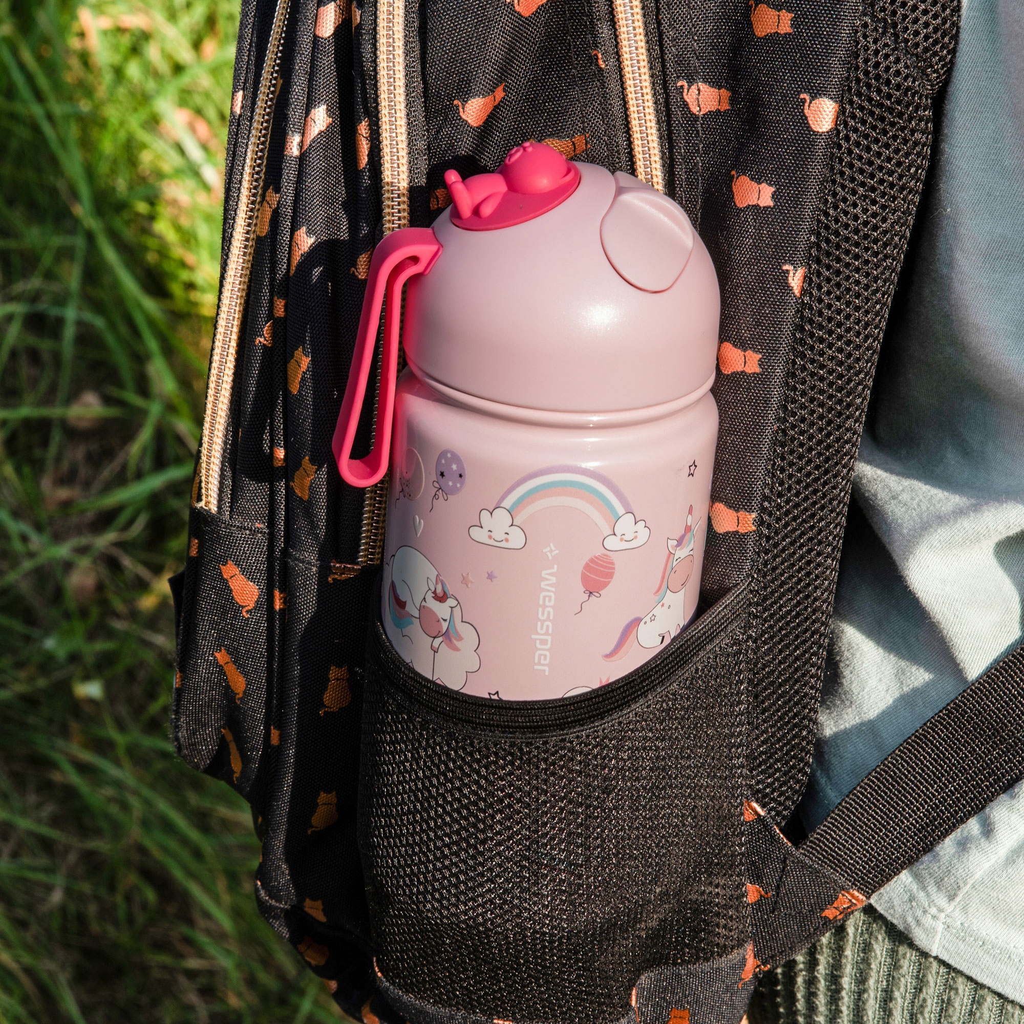 Butelka na wodę bidon jednorożec + launchbox pojemnik pudełko śniadaniowe Rodzaj butelka