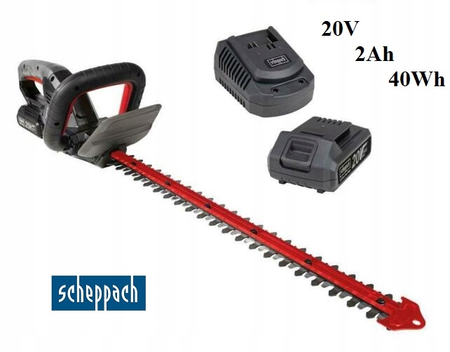 

Akumulatorowe Nożyce Do Żywopłotu Scheppach 20V