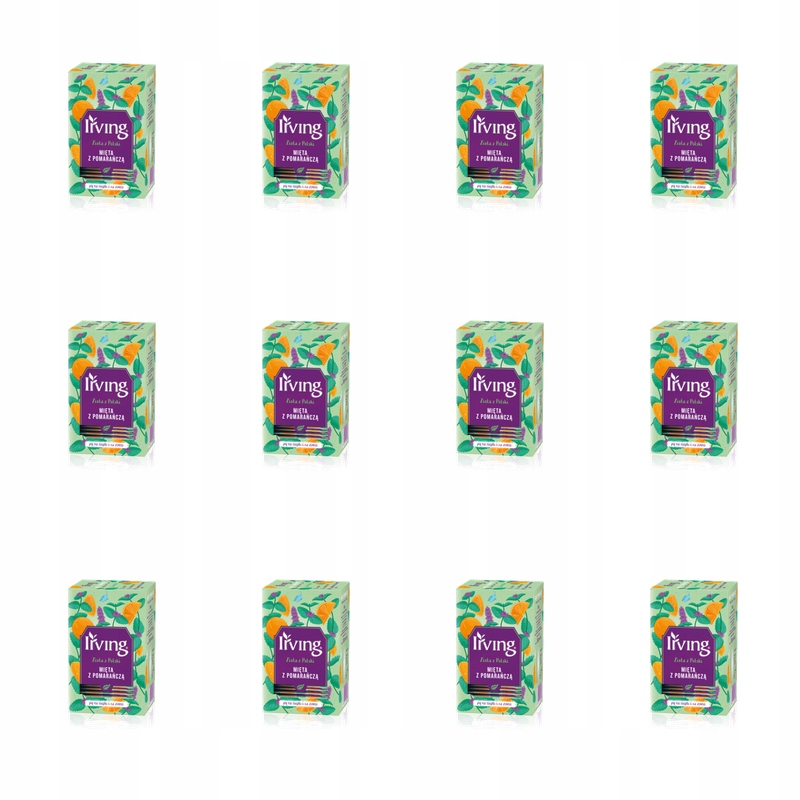 Irving Zioła z Polski Mięta z pomarańczą 30 g (20x1,5 g) X12