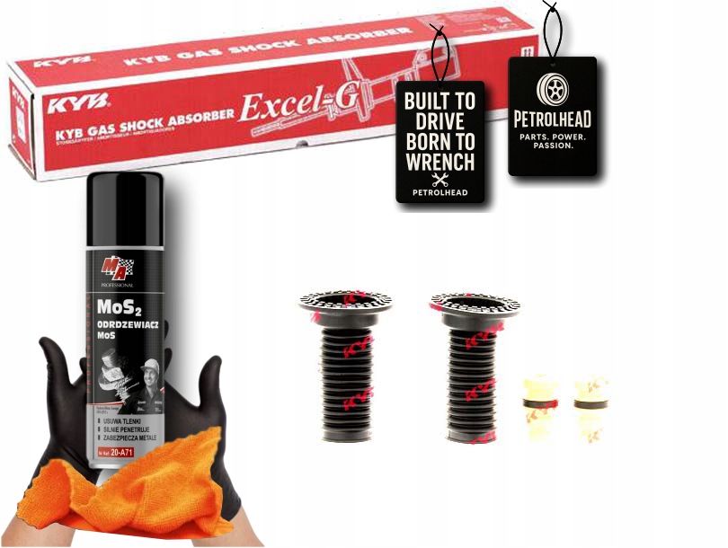 Montážní Sada Předního Tlumiče Toyota Rav 4 III #Petrolhead Pro+ Kit1