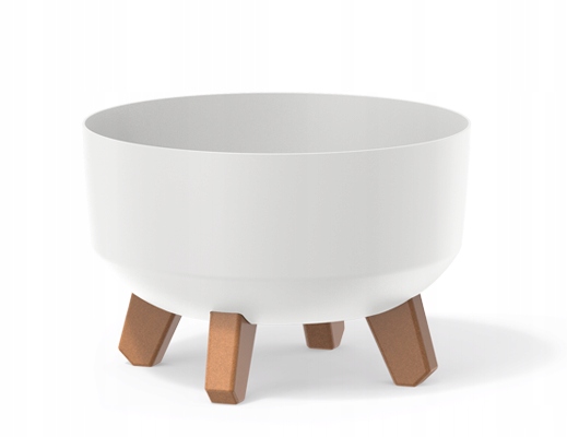 

Doniczka Gracia Misa Na Nóżkach DGRL240 Biały 4L