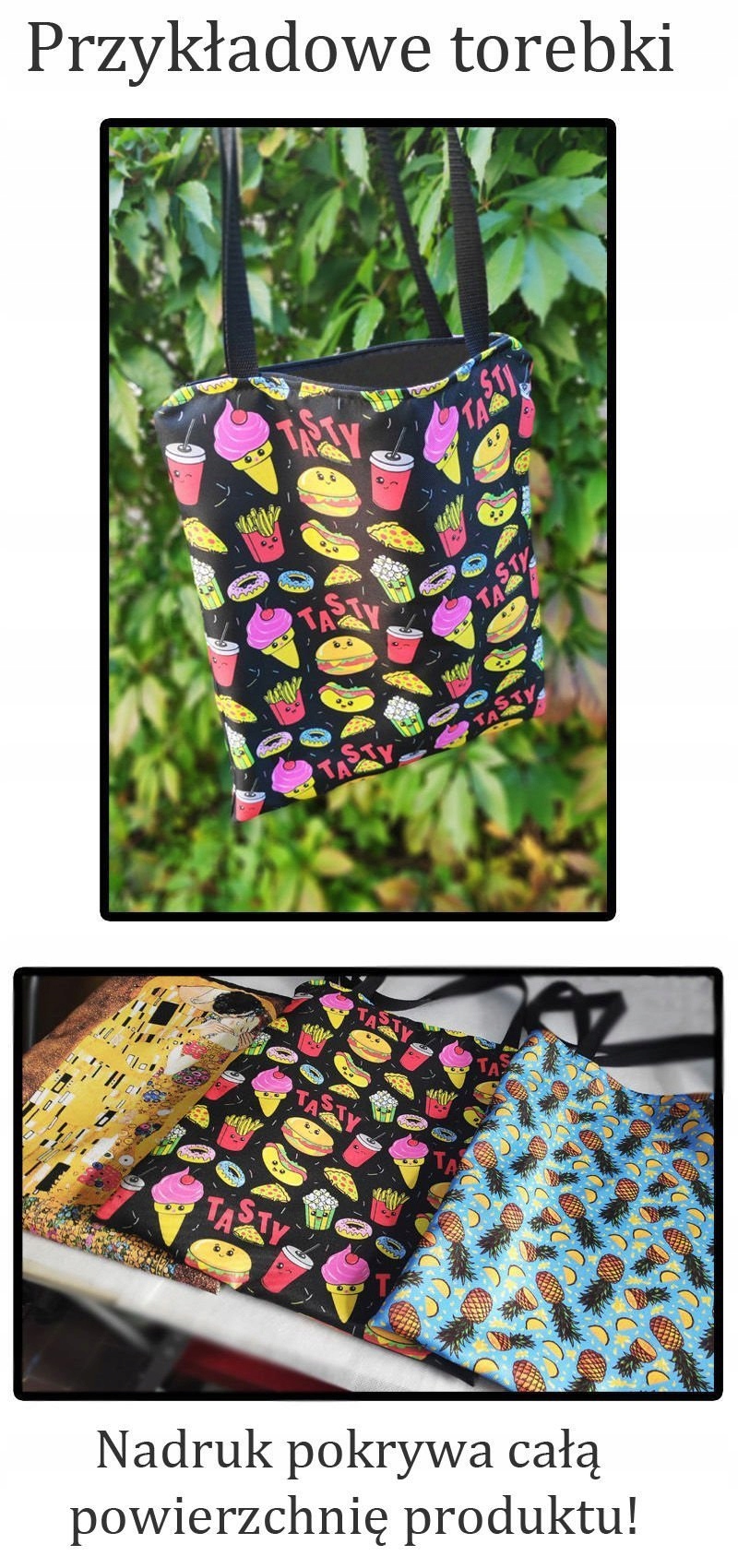 Torba na ramię STRAY KIDS DUŻO WZORÓW Materiał dominujący codura