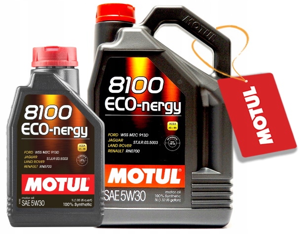 

Motul 8100 Eco-nergy 5W30 6L A5/B5 Ford RN0700