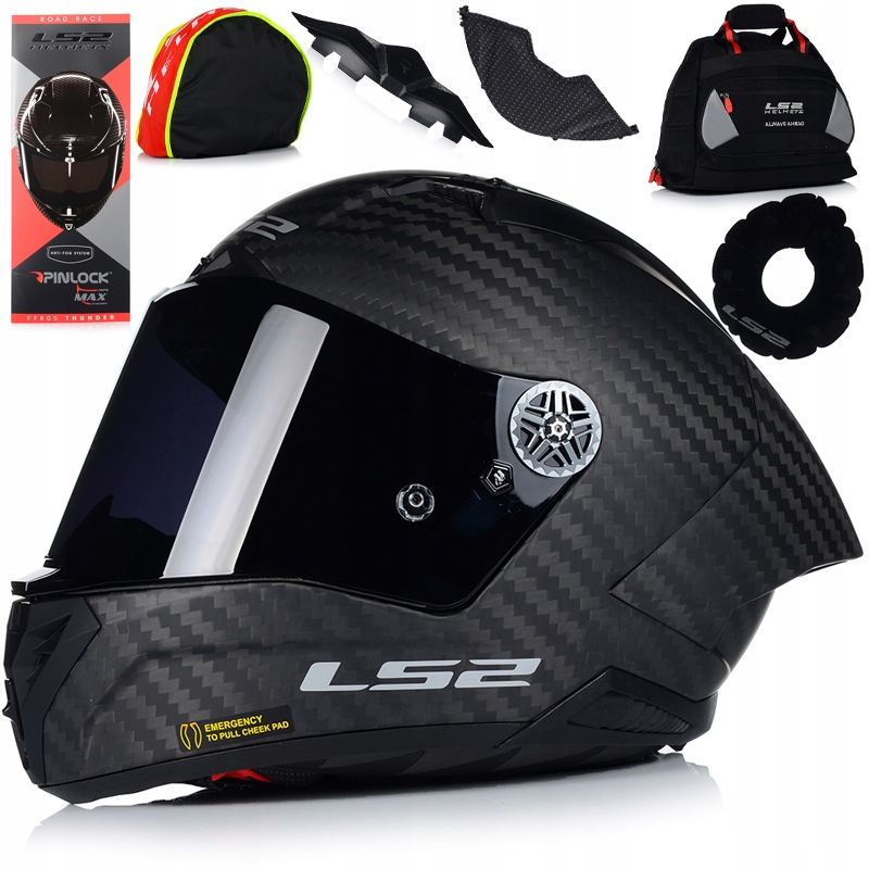 Motocyklová Prilba LS2 FF805 Thunder Moto Gp Pro Fim Pinlock 2x Sklo