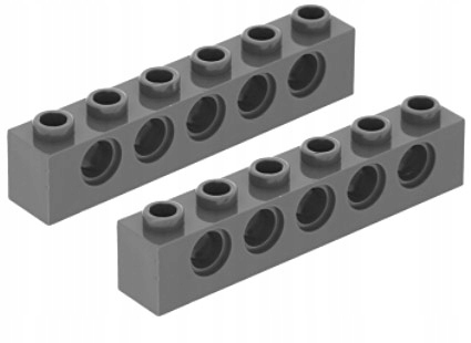 

Lego Technic belka 1x6 ciemnoszara 3894 4210917