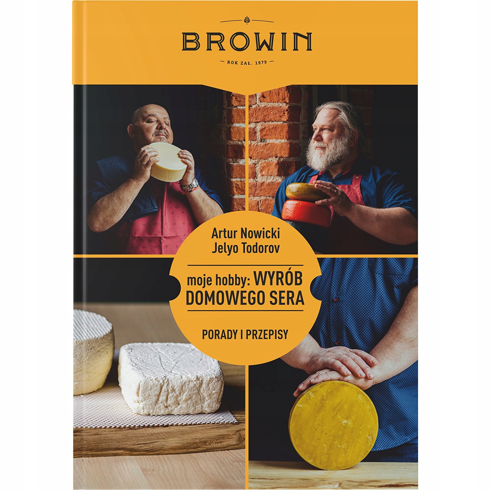 Moje hobby: Wyrób domowego sera - książka