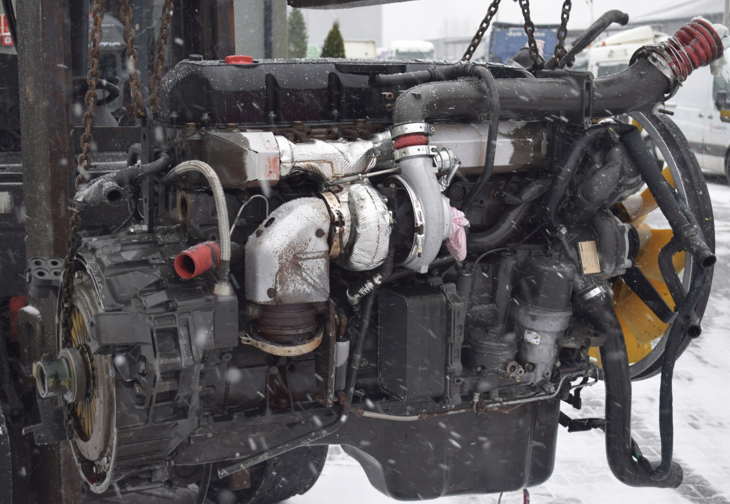 KOMPLETNY SILNIK DAF XF CF 105 460KM