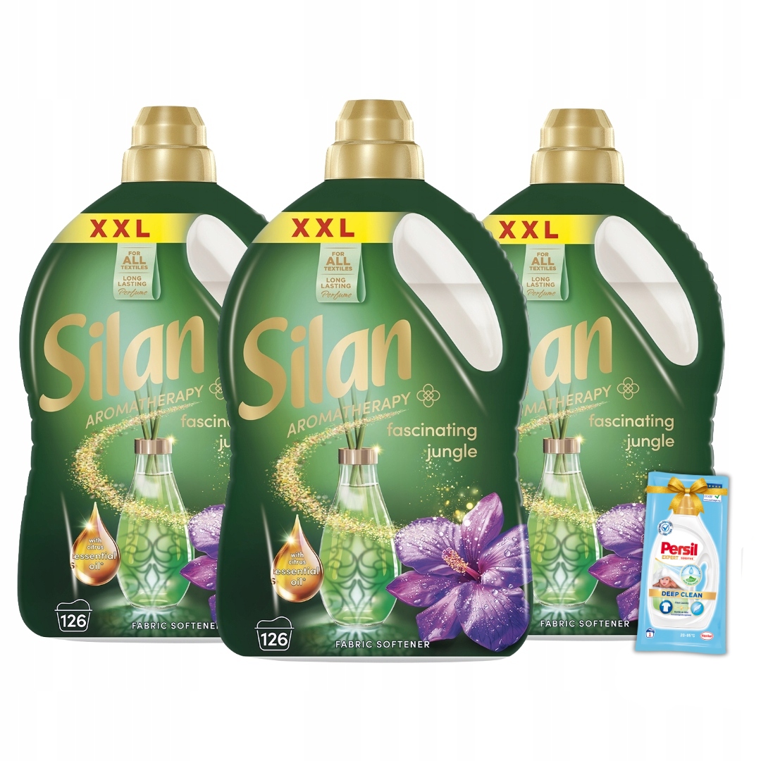 Levně tekutá aviváž Silan Fascinující džungle 2772 x 3 Dárek