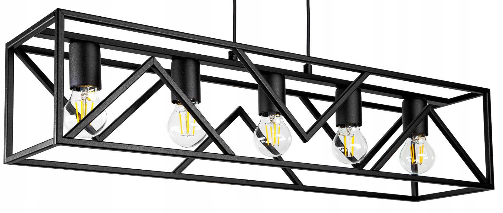 

Lampa Sufitowa Plafon Żyrandol Loft Edison Led