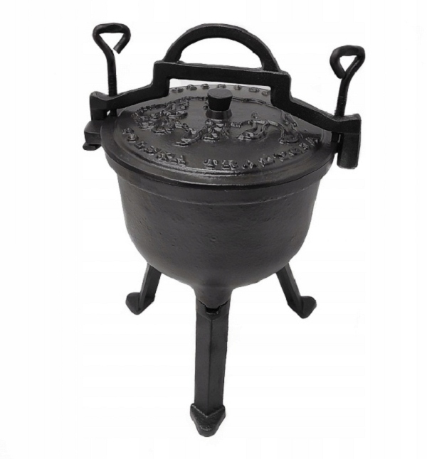 KOCIOŁEK MYŚLIWSKI ŻELIWNY EMALIOWANY 8L PIECZONKI Kod producenta Do pieczonek / duszonek / prażonych